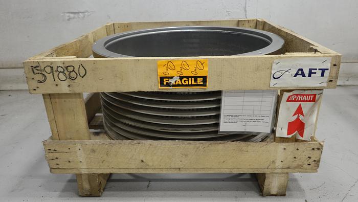 Used Black Clawson UV100 Pressure Screen Basket #45426