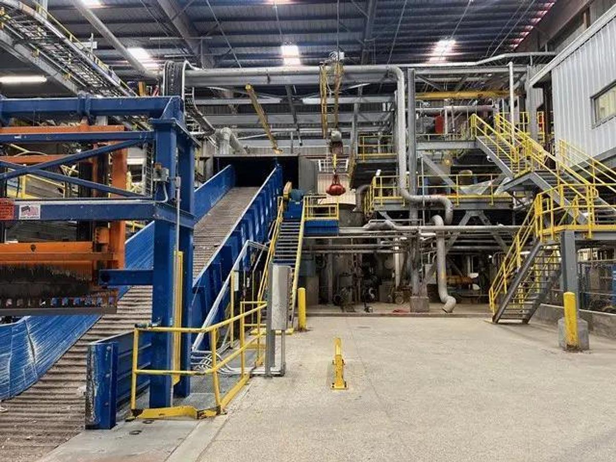 Used Kadant/Black Clawson 600 TPD OCC Stock Prep Recycling System #47448