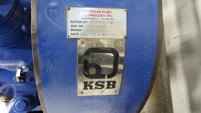 Used KSB HDA150-4 4-Stage Boiler Feed Pump #46296