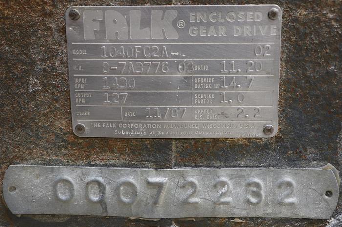 Used Falk Enclosed Gear Drive #45803
