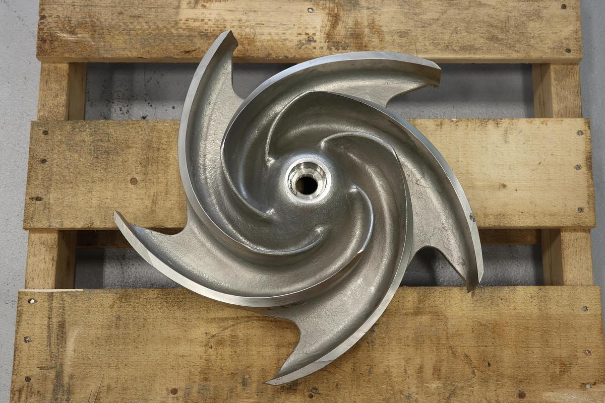Unused Goulds 3175 6x8x18/6x12x18 5-Vane Impeller #47501