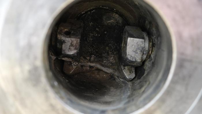 Used Fisher 3" V150 Series B Air Operated Vee Ball Valve #46340