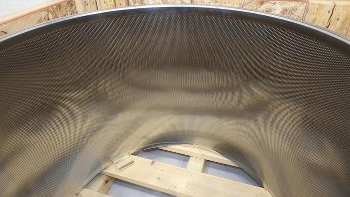 Unused AFT/ Bird Model 14 Centriscreen Pressure Screen Outer Basket #45762
