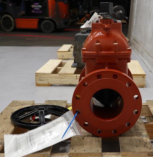 Unused AVK Holdings A/S AWWAG509 6" Hand Operated Stem And Yoke Valve #45805