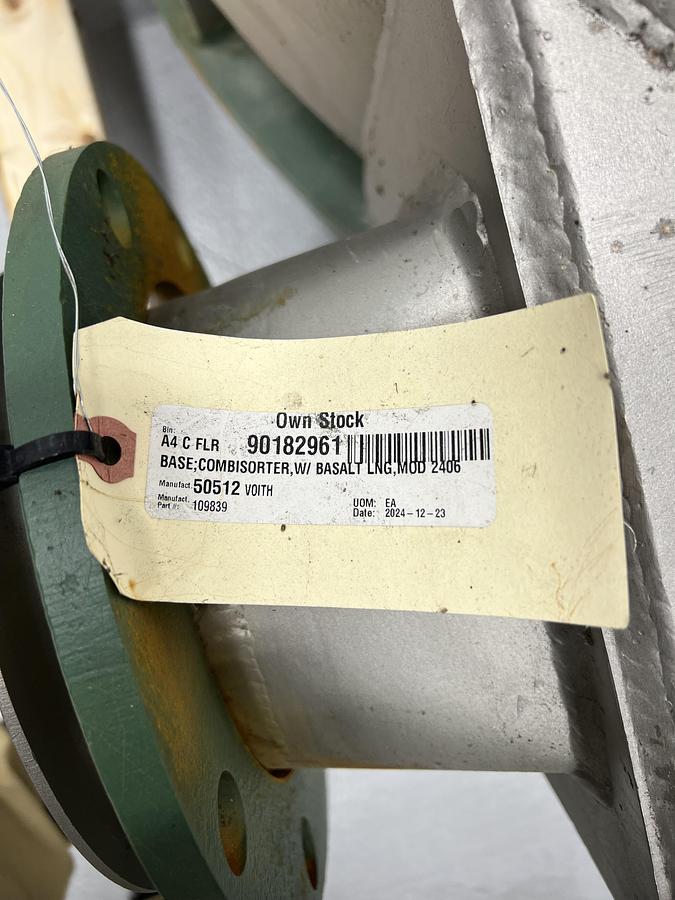 Refurbished Voith Size 12 Combisorter Base #47173