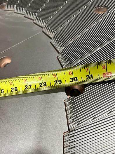 Unused Beloit DD4000 46" Refiner Plate Set, 4 Positions, 6 Segments Each #38223