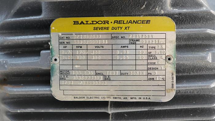 Used GL&V DD4600 26"/30" Disc Refiner With Spline Rotor  #44683