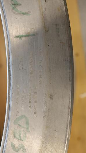 Used Black Clawson Ultra III Pressure Screen Basket #45755