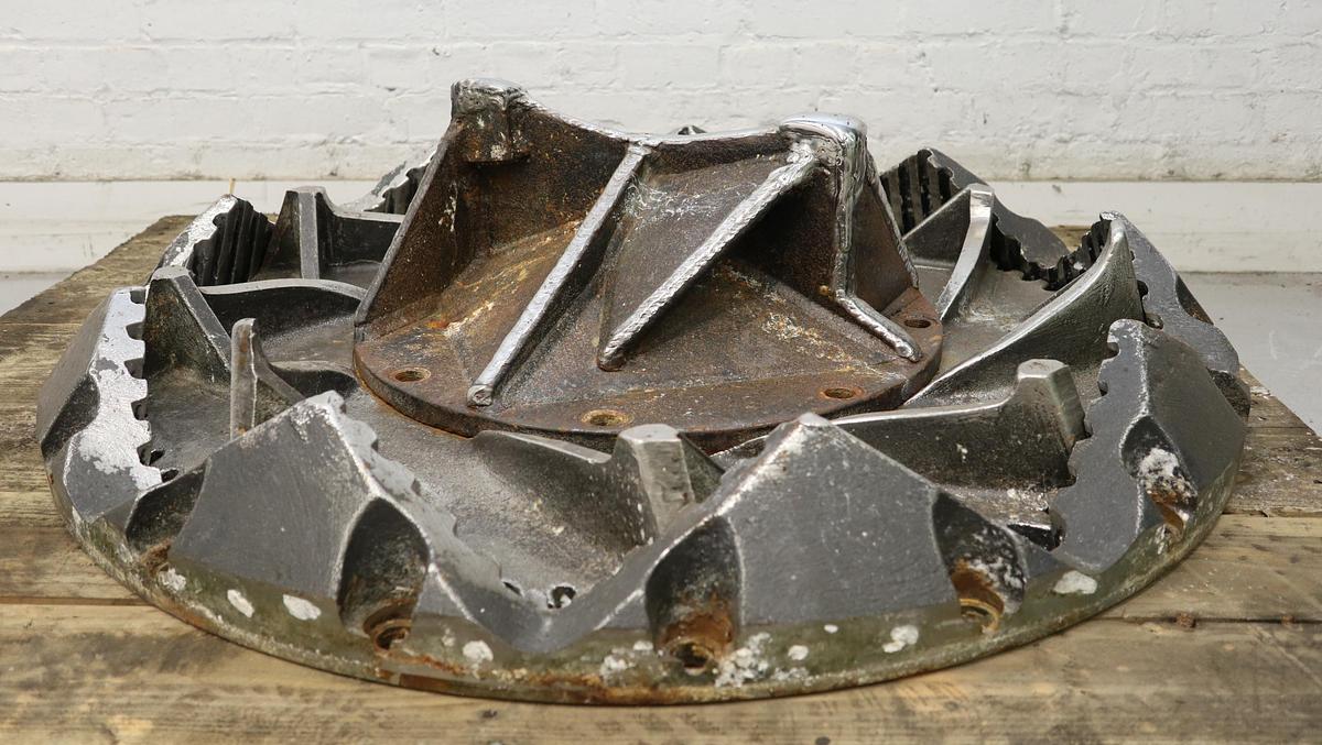 Refurbished Bolton Emerson Tornado Horizontal Pulper 33" Rotor Stator and Attrition Ring #46733