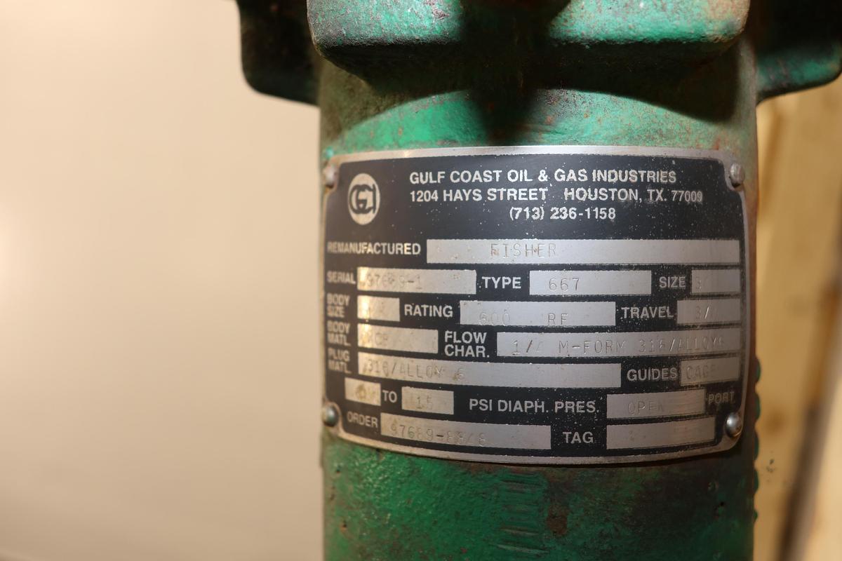 Used Fisher 1" Steam Valve #47463