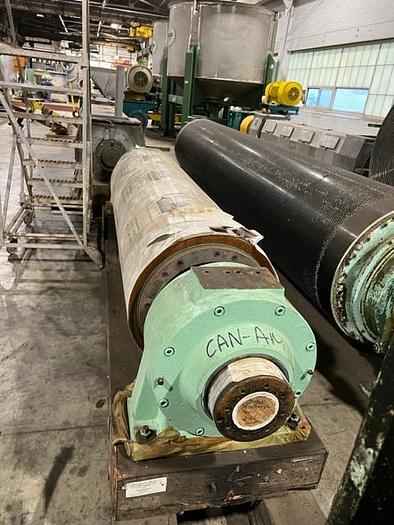 Used Sandy Hill Corporation 80" Two-Roll Calendar #44344