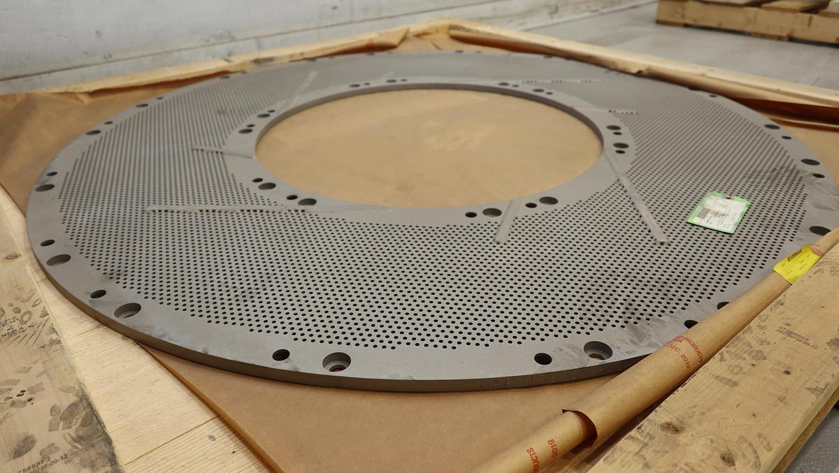 Used Beloit Belcor Extraction Plate #46566