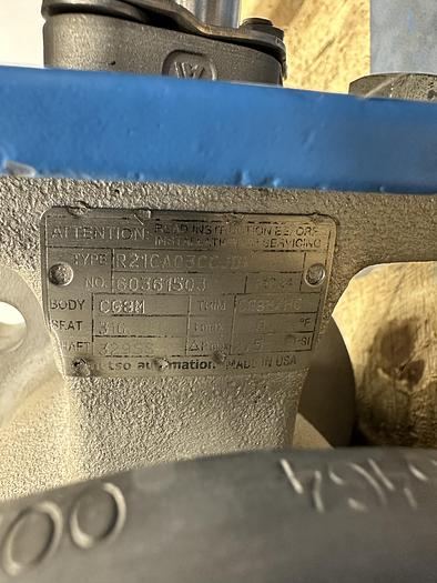 Refurbished Metso 3" Vee Ball Valve #45001