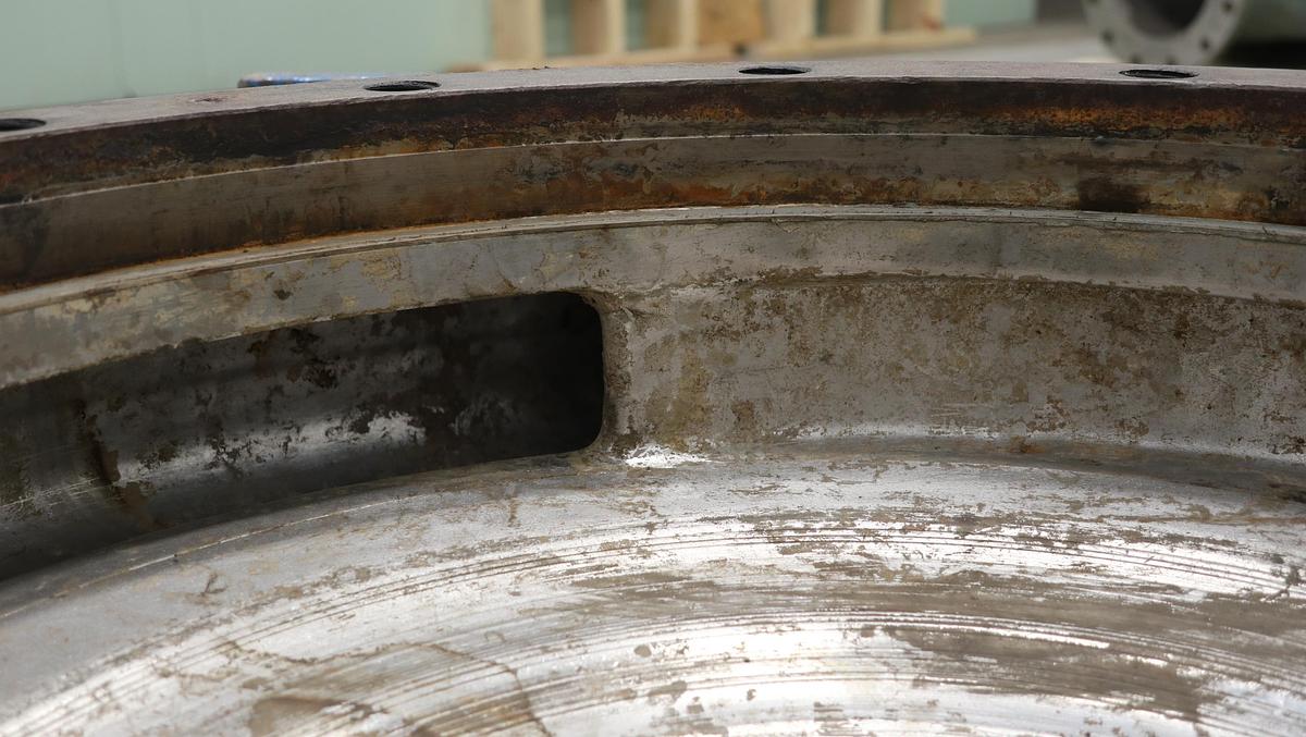 Used Goulds 3175 8x10x22 Pump Casing #46582