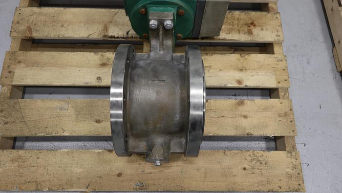 Used Fisher 8" V150 Air Operated Vee Ball Valve #46419