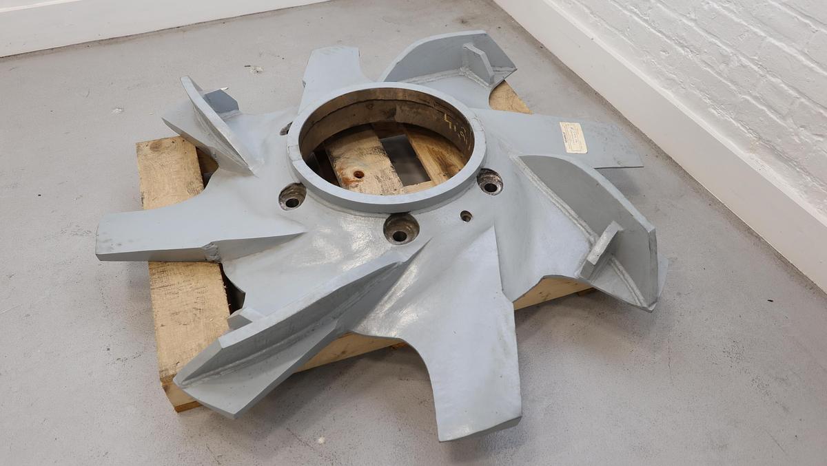 Refurbished Black Clawson 8-Vane 50" Vokes Rotor With Power Saver Vanes  #46976