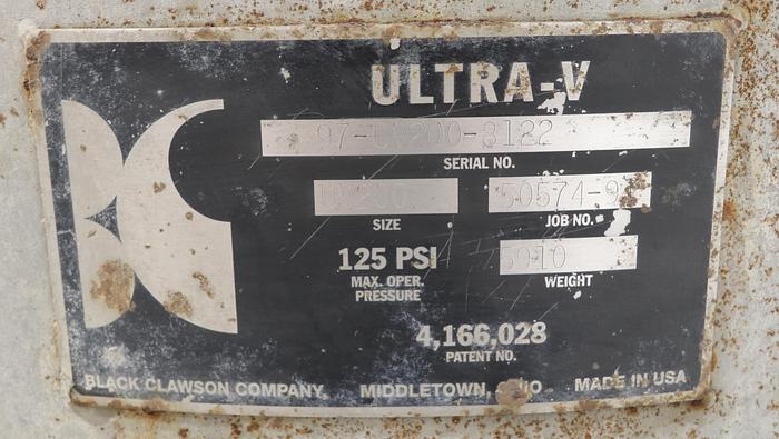 Used Black Clawson UV200 Pressure Screen #44839