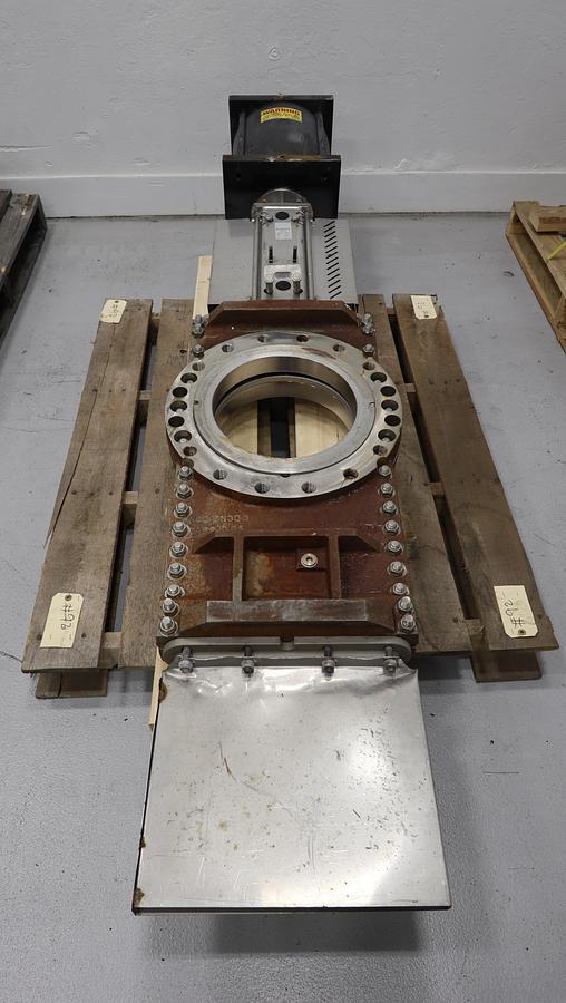 Unused Stafsjo 12" Air Operated Through Gate Valve #47278