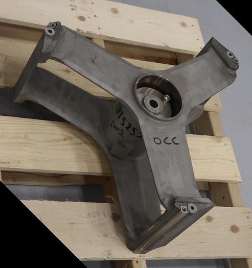 Used Black Clawson UV-100 Pressure Screen 3-Foil Rotor #45778