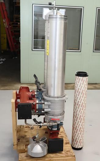 Unused Hydac NFECO/N5214CCP6A2.0/A-EM-VKD-DBVL Two Bank Hydraulic/Lube Canister Filter #45891