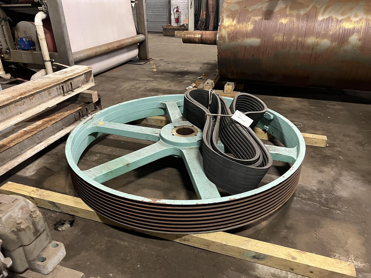Used METSO MS900-HT PRESSURE SCREEN #47378