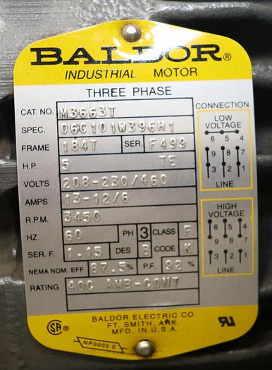 Unused New York Blower, Size 1406 Steel #45893