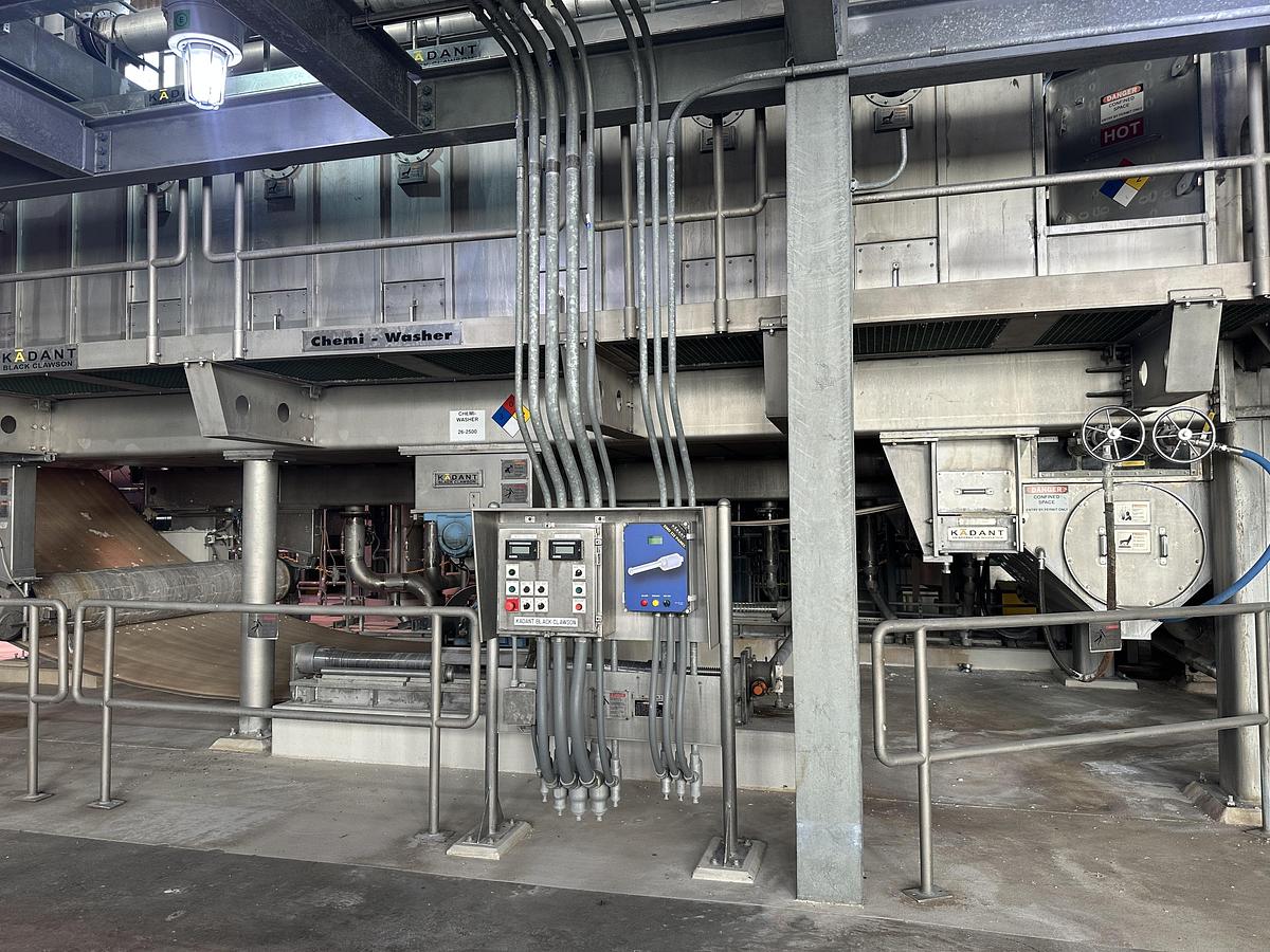 Used KADANT BLACK CLAWSON Chemiwasher