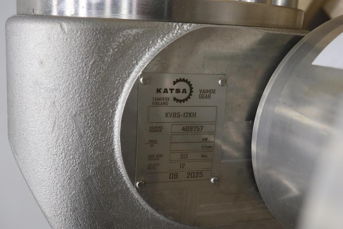 Used Katsa Vaihde Gear KV-85-12KH Gear Reducer #47723