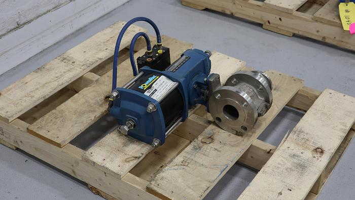 Unused Dezurik 2" Air Operated Vee Ball Valve #46366