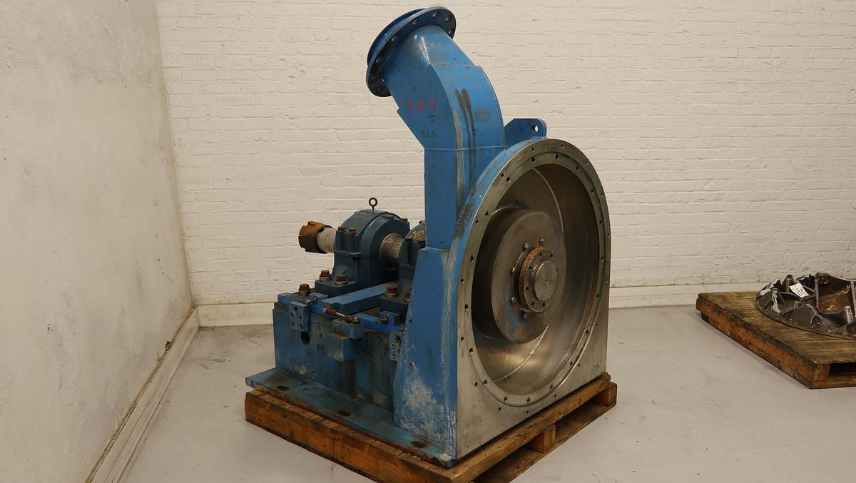 Refurbished Bolton Emerson Tornado II Horizontal Pulper Drive #46732