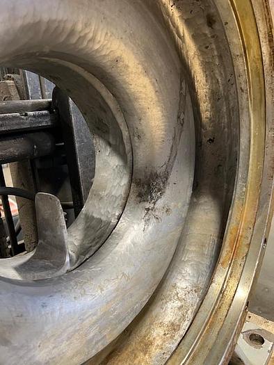 Used Sulzer APP44-200 Pump, 8x10x15, Open Impeller, 5 Vane Impeller #20654