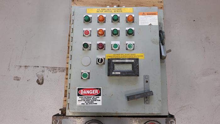 Used Allen Bradley Refiner Control Panel #45334