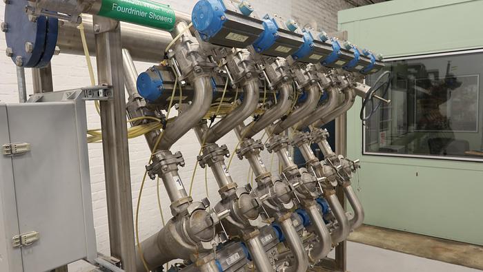 Unused Kadant AES ERGO-6/7 Five-Bank Canister Filter System #46287