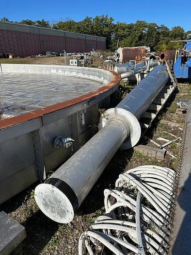 Used Krofta Supracell 62 Clarifier, 7714 GPM Capacity, SS #40629