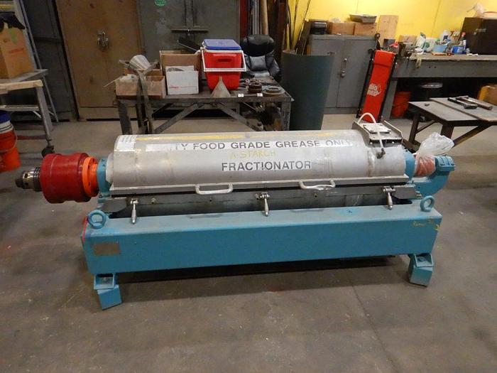 Used REBUILT ALFA LAVAL NX418 STAINLESS STEEL DECANTER CENTRIFUGE #45248