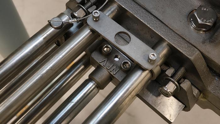 Unused Black Clawson/Kadant Size 17 High Density Cleaner with Stand #46301