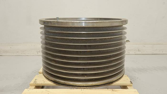 Used BLACK CLAWSON UV200 Pressure Screen Basket #44829