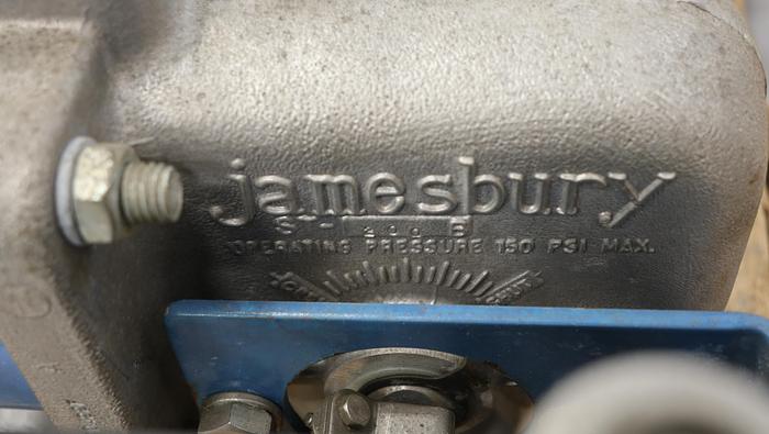 Used Neles Jamesbury 6" Air Operated Butterfly Valve #37743