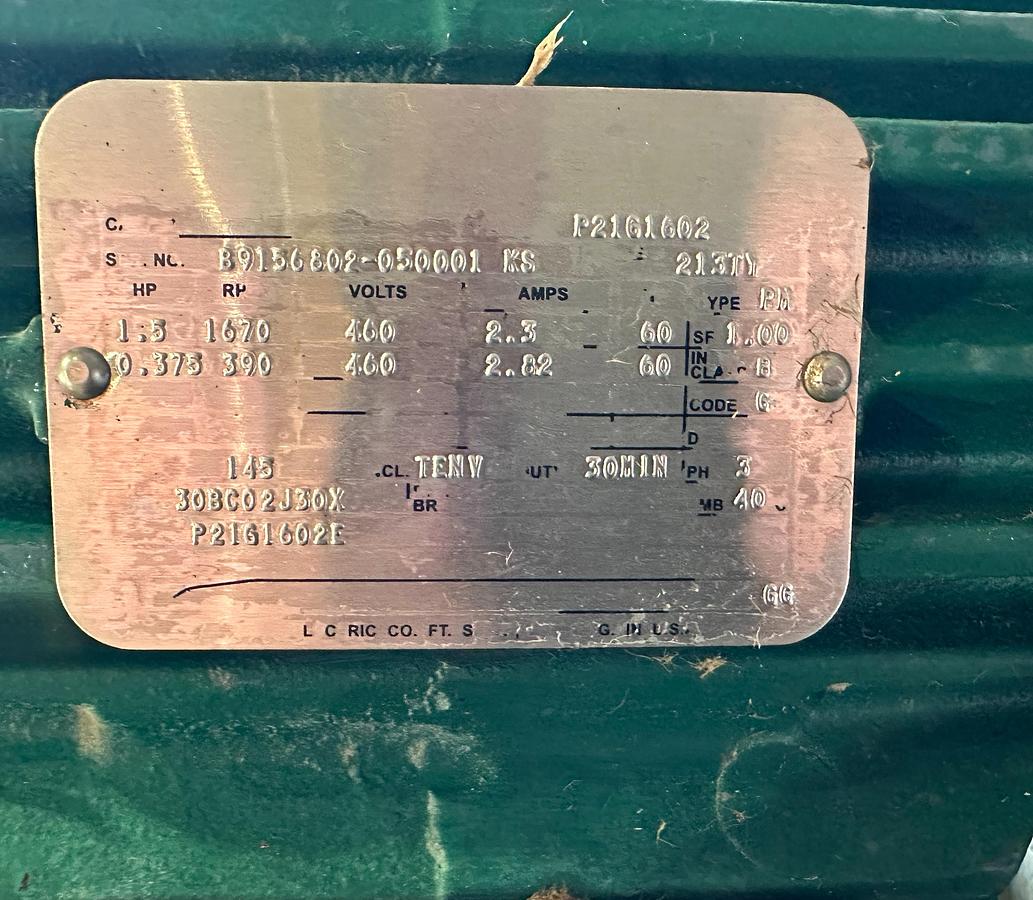 Used Beloit DD4000 34/38" Disc Refiner #46863