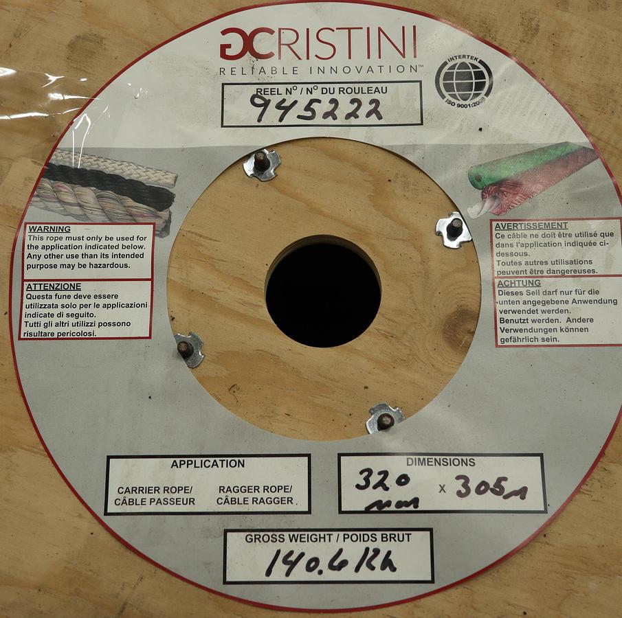 Unused Cristini Twisted Ragger Rope #47388