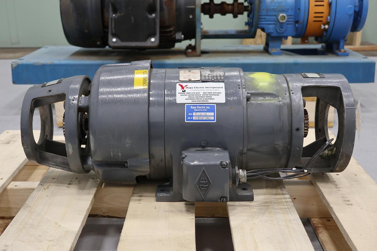 Used Reuland Y000-73 Duel Drive A/C Motor #47352