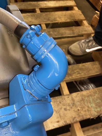 Used 8" Dezurik Ppe Basis Weight Valve #41552