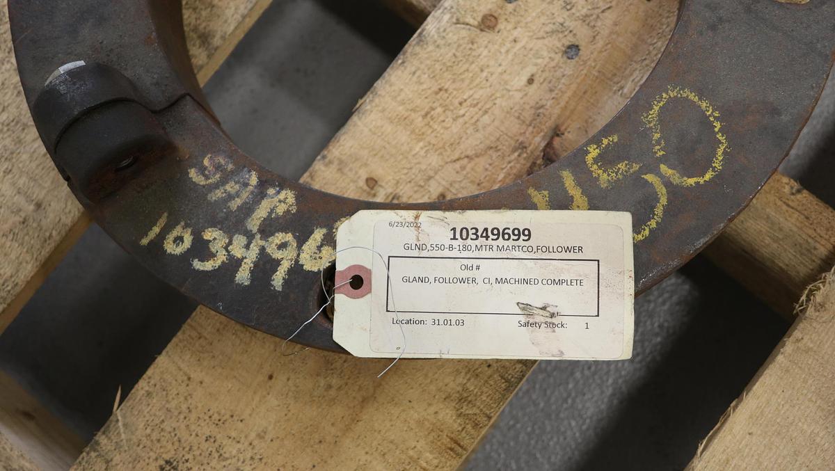 Unused Kadant/Black Clawson No.2 Pulper Drive Hub Packing Gland & Lantern Ring #47031