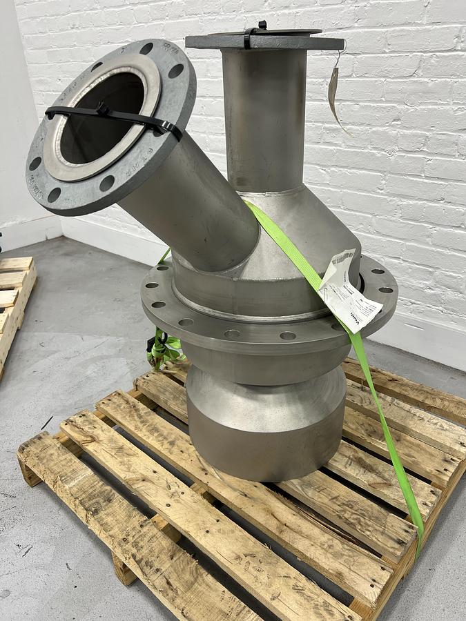 Unused VOITH ATS 500 TURBO SEPARATOR REJECTS NOZZLE #47261