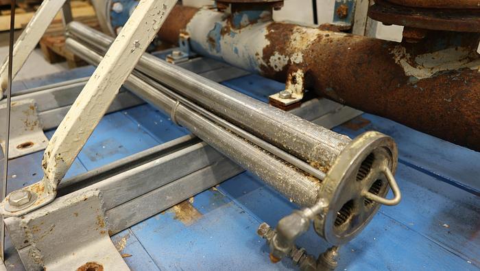 Used Ronningen Petter 3 Bank Stainless Steel Canister Filter #46439