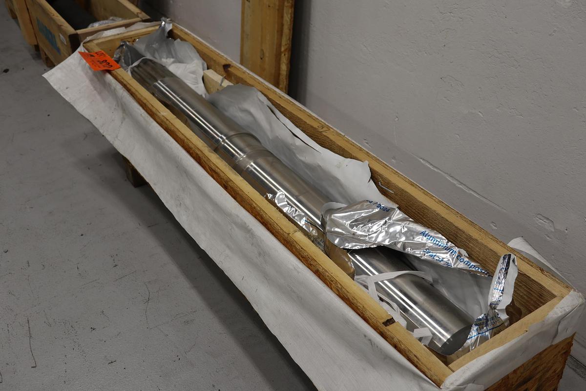 Unused Andritz 34" TF Refiner Shaft With Spline #47615