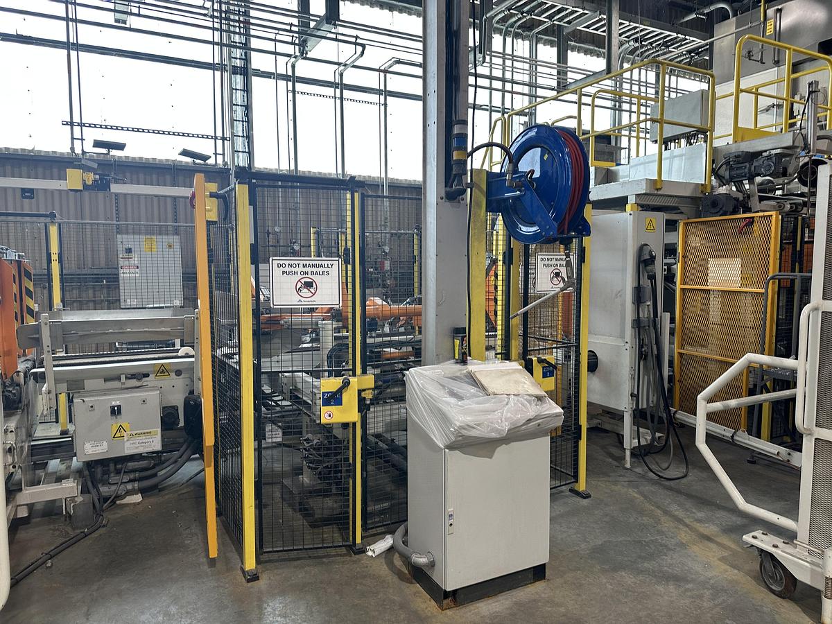 Used METSO Bale Forming & Bale Handling System