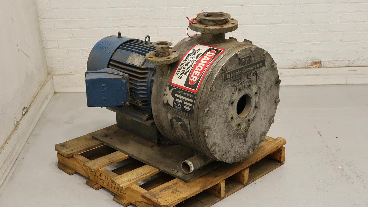 Used Black Clawson MS-25 Mini Screen #46625