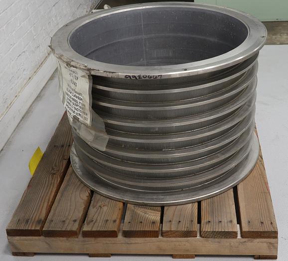 Used Black Clawson Ultra III Pressure Screen Basket #45729