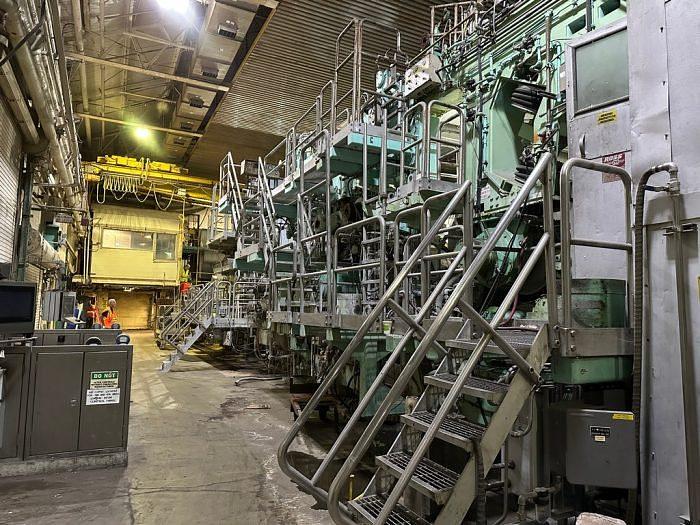 Used VALMET PAPER MACHINE  4 METER WIDE, 200,000 TPY #45177